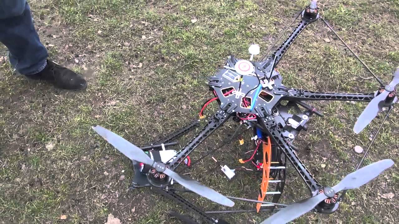 Drone crash crashed